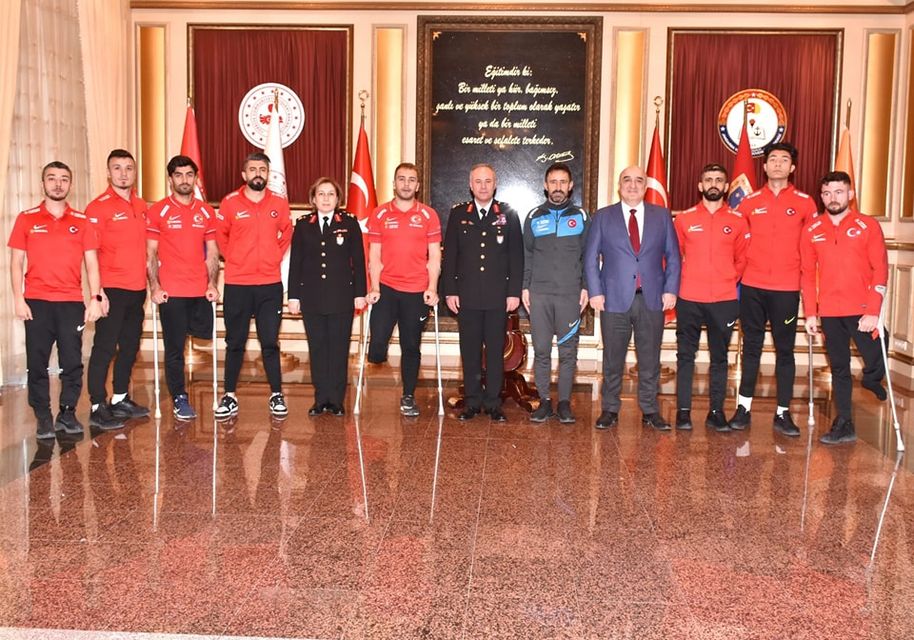 The 2022 World Champion Amputee Football National Team Came Together with Our Cadets and Shared Their Experiences