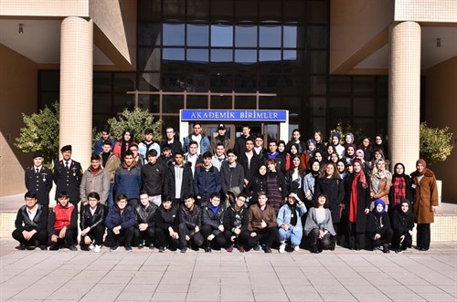 Eryaman Şehit Okan Koç Anatolian Imam Hatip High School Students’ visit to the Presidency of GCGA