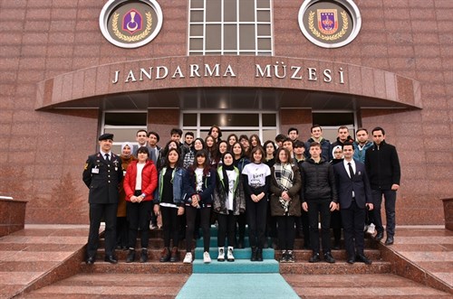 Private Demetevler Birey Anatolian High School Students' visit to the Presidency of GCGA 