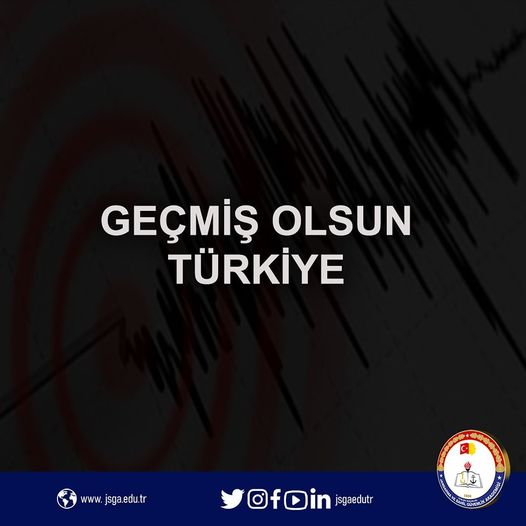 We Send Our Get Well Wishes to Our Citizens Affected By The Earthquake That Occurred in Kahramanmaraş and Was Also Felt in Neighboring Provinces