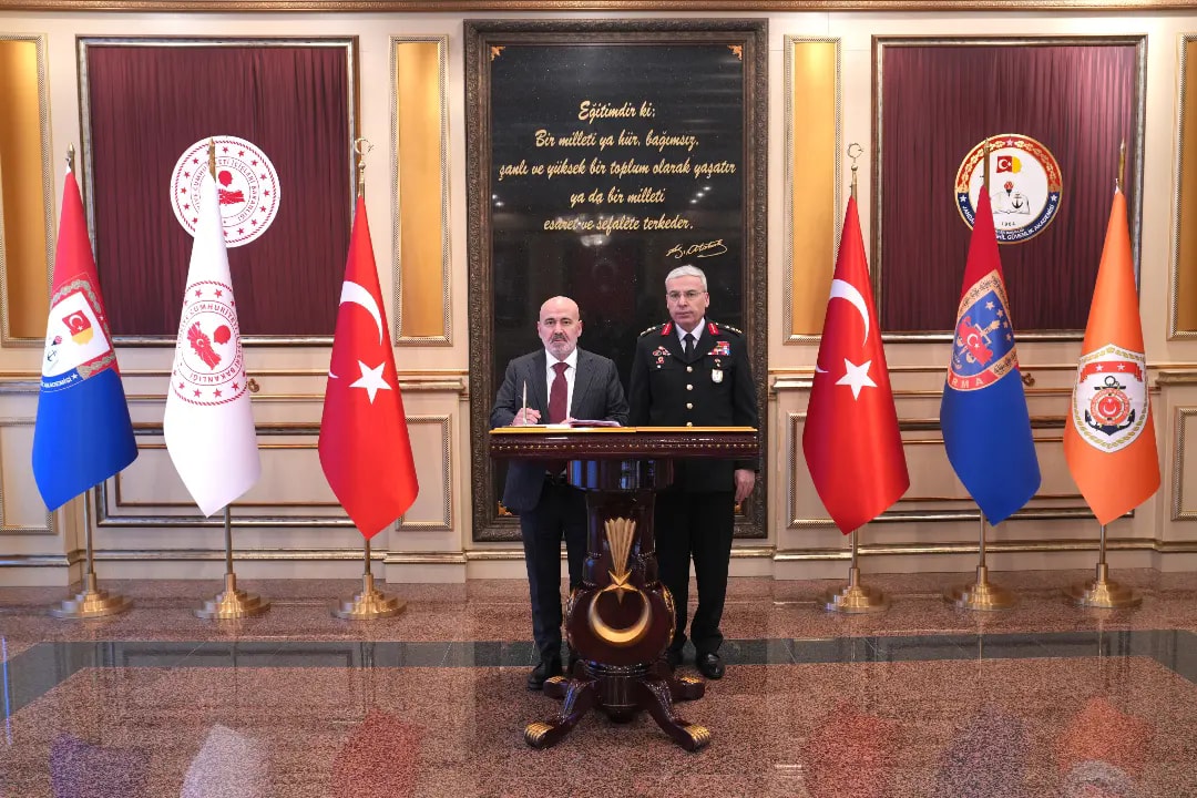 Deputy Minister of Interior Mr. Mehmet SAĞLAM Visited the Gendarmerie and Coast Guard Academy and Conducted Inspections